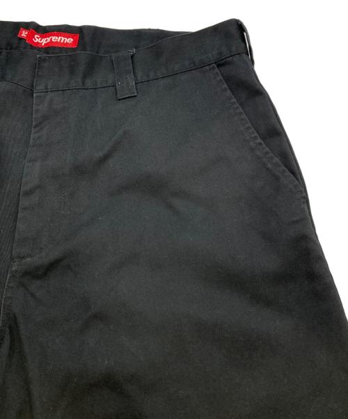 SUPREME（シュプリーム）SUPREME (シュプリーム) ワークパンツ ブラック サイズ:34の古着・服飾アイテム