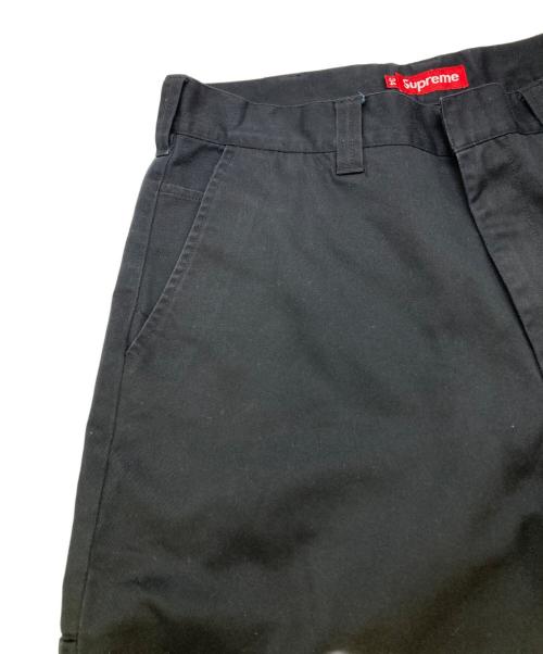 SUPREME（シュプリーム）SUPREME (シュプリーム) ワークパンツ ブラック サイズ:34の古着・服飾アイテム