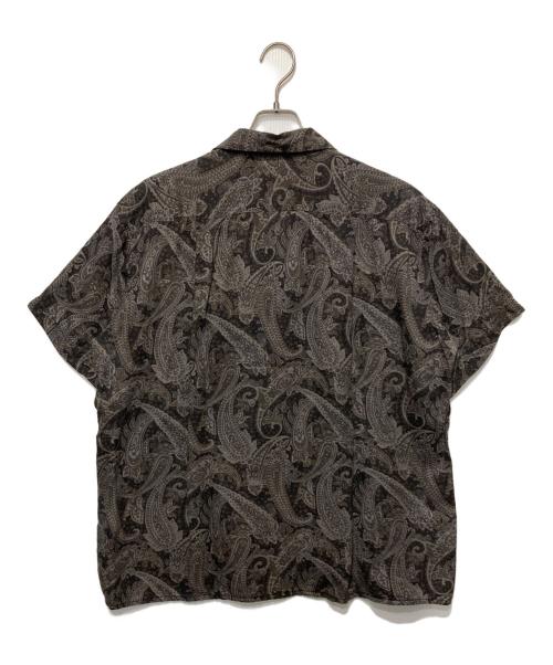WEWILL（ウィーウィル）WEWILL (ウィーウィル) PAISLEY OPEN COLLAR DT SHIRT グレー サイズ:1の古着・服飾アイテム