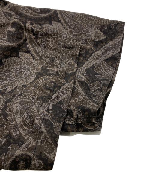 WEWILL（ウィーウィル）WEWILL (ウィーウィル) PAISLEY OPEN COLLAR DT SHIRT グレー サイズ:1の古着・服飾アイテム
