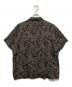 WEWILL (ウィーウィル) PAISLEY OPEN COLLAR DT SHIRT グレー サイズ:1：8000円