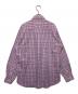 BROOKS BROTHERS (ブルックスブラザーズ) ボタンダウンチェックシャツ パープル サイズ:L：4500円