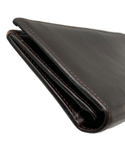 Whitehouse Cox（ホワイトハウスコックス）Whitehouse Cox (ホワイトハウスコックス) レザーロングウォレット ブラウンの古着・服飾アイテム