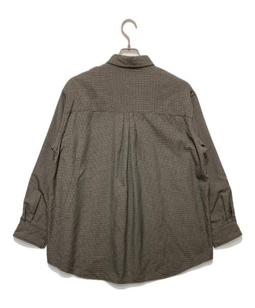 ULTERIOR（アルテリア）ULTERIOR (アルテリア) COVERT CLOTH CPO SHIRTS ブラウン サイズ:4の古着・服飾アイテム