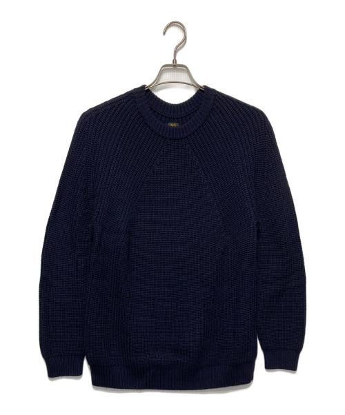 BATONER（バトナ―）BATONER (バトナ―) SIGNATUREセーター ネイビー サイズ:2の古着・服飾アイテム