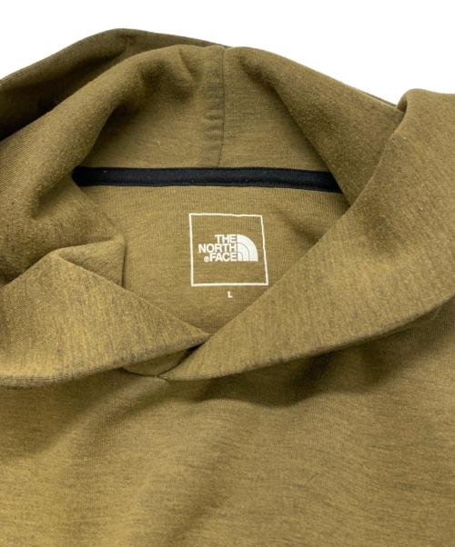 THE NORTH FACE（ザ ノース フェイス）THE NORTH FACE (ザ ノース フェイス) Tech Air Sweat Wide Hoodie ブラウン サイズ:Lの古着・服飾アイテム
