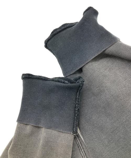 REMI RELIEF（レミレリーフ）REMI RELIEF (レミレリーフ) オーバーダイ切替スウェット グレー サイズ:Ｍの古着・服飾アイテム