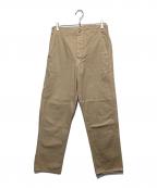 orSlowオアスロウ）の古着「フレンチワークパンツ」｜ベージュ