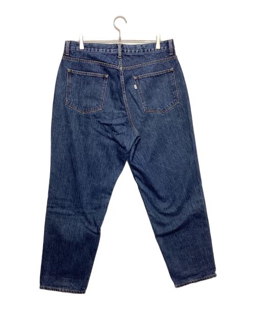 CUP AND CONE（カップアンドコーン）CUP AND CONE (カップアンドコーン) バギーデニムパンツ インディゴ サイズ:3の古着・服飾アイテム