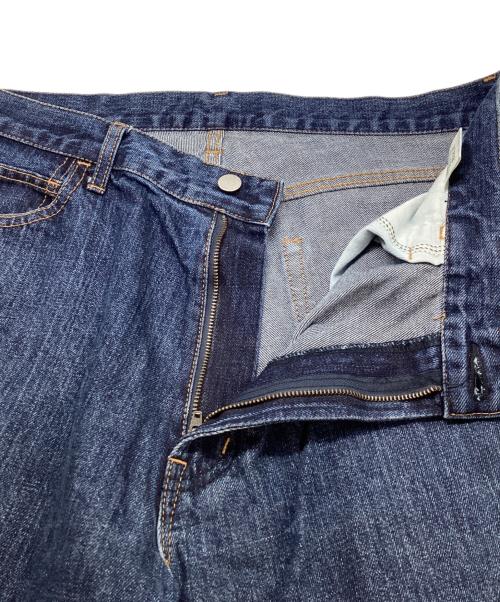 CUP AND CONE（カップアンドコーン）CUP AND CONE (カップアンドコーン) バギーデニムパンツ インディゴ サイズ:3の古着・服飾アイテム