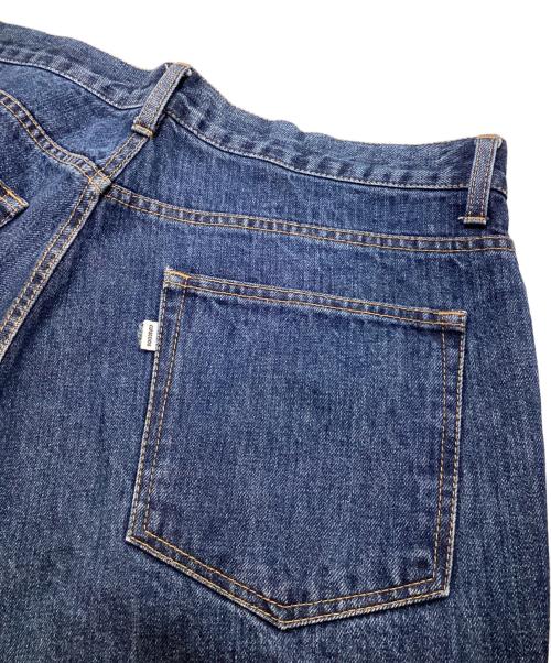 CUP AND CONE（カップアンドコーン）CUP AND CONE (カップアンドコーン) バギーデニムパンツ インディゴ サイズ:3の古着・服飾アイテム