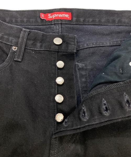 SUPREME（シュプリーム）SUPREME (シュプリーム) Rigid Slim Black Jean ブラック サイズ:32の古着・服飾アイテム