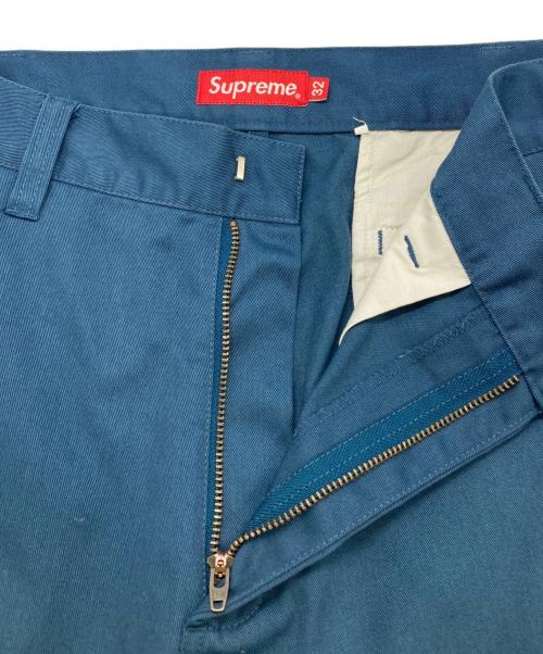 SUPREME（シュプリーム）SUPREME (シュプリーム) ワークパンツ ブルー サイズ:32の古着・服飾アイテム