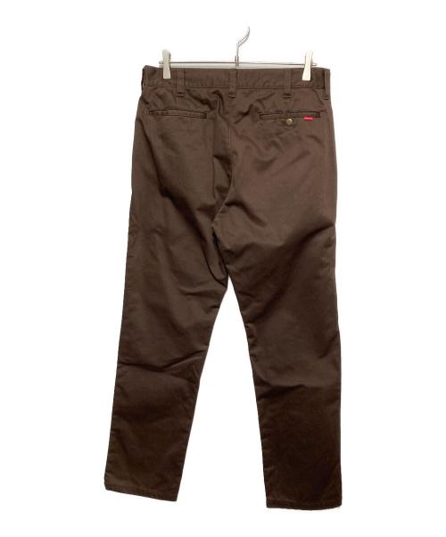 SUPREME（シュプリーム）SUPREME (シュプリーム) ワークパンツ ブラウン サイズ:32の古着・服飾アイテム