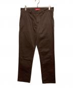 SUPREMEシュプリーム）の古着「ワークパンツ」｜ブラウン