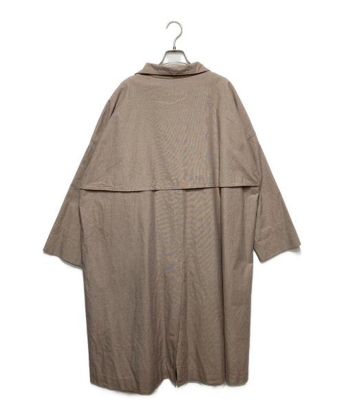 GALERIE VIE（ギャルリーヴィー）GALERIE VIE (ギャルリーヴィー) コットンオーバーサイズコート ベージュ サイズ:36の古着・服飾アイテム