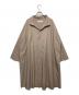 GALERIE VIE（ギャルリーヴィー）の古着「コットンオーバーサイズコート」｜ベージュ