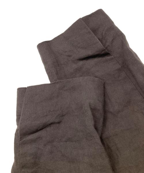 IENA（イエナ）IENA (イエナ) リネンダブル4Bジャケット ブラウン サイズ:38の古着・服飾アイテム