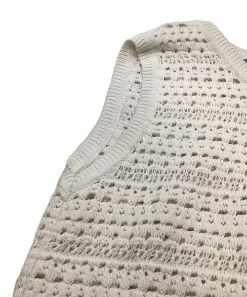 theory luxe（セオリーリュクス）theory luxe (セオリーリュクス) ニットベスト ホワイト サイズ:38の古着・服飾アイテム
