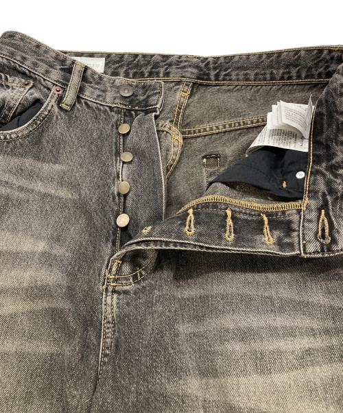 ZARA（ザラ）ZARA (ザラ) スーパーバギーフィットジーンズ ブラック サイズ:EUR38の古着・服飾アイテム