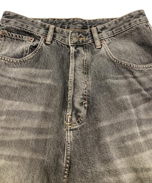 ZARA（ザラ）ZARA (ザラ) スーパーバギーフィットジーンズ ブラック サイズ:EUR38の古着・服飾アイテム