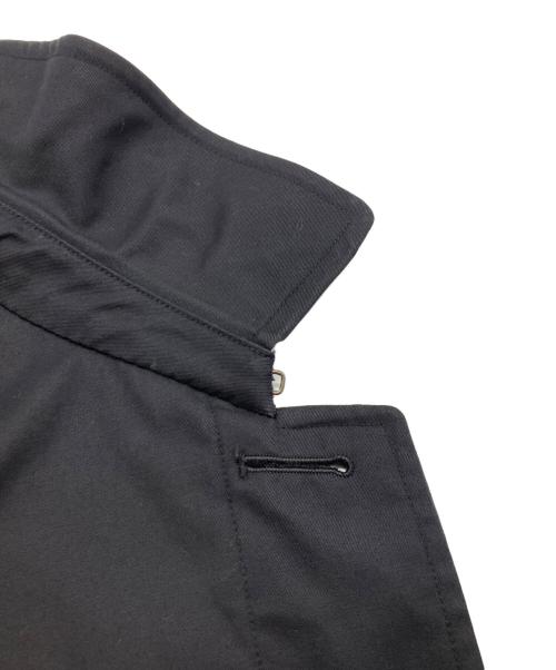 Burberry's（バーバリーズ）Burberry's (バーバリーズ) 一枚袖ステンカラーコート ブラック サイズ:MAの古着・服飾アイテム