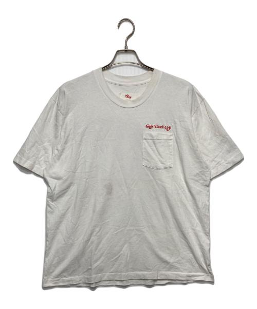 GIRLS DON'T CRY（ガールズ ドント クライ）GIRLS DON'T CRY (ガールズ ドント クライ) CHERRY LOS ANGELES (チェリーロサンゼルス) ANGEL CLASSIC POCKET TEE ホワイト サイズ:XLの古着・服飾アイテム