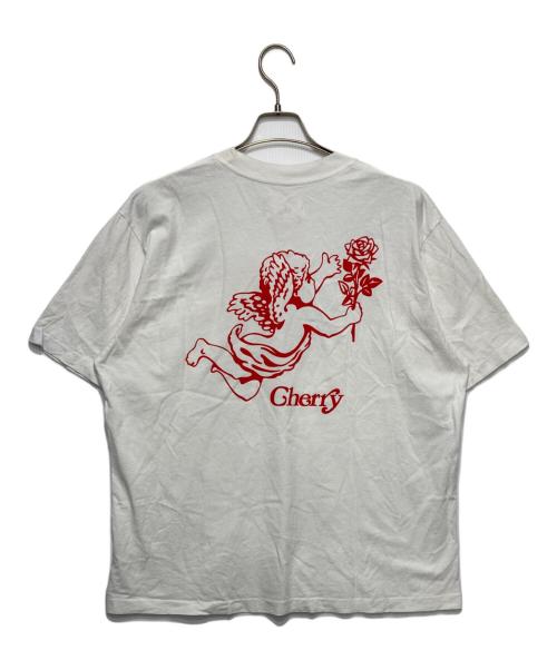 GIRLS DON'T CRY（ガールズ ドント クライ）GIRLS DON'T CRY (ガールズ ドント クライ) CHERRY LOS ANGELES (チェリーロサンゼルス) ANGEL CLASSIC POCKET TEE ホワイト サイズ:XLの古着・服飾アイテム