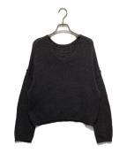 JOURNAL STANDARDジャーナルスタンダード）の古着「テープヤーンVプルオーバー」｜ブラック
