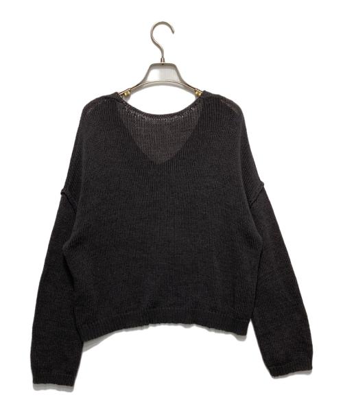 JOURNAL STANDARD（ジャーナルスタンダード）JOURNAL STANDARD (ジャーナルスタンダード) テープヤーンVプルオーバー ブラック サイズ:表記無しの古着・服飾アイテム