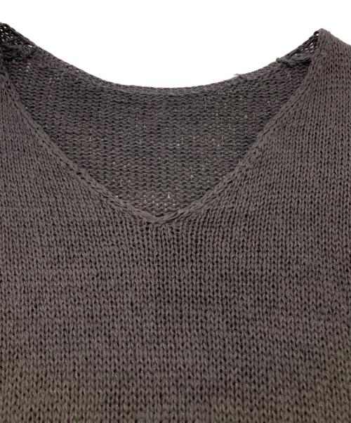 JOURNAL STANDARD（ジャーナルスタンダード）JOURNAL STANDARD (ジャーナルスタンダード) テープヤーンVプルオーバー ブラック サイズ:表記無しの古着・服飾アイテム