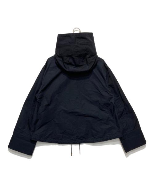 Spick and Span（スピック＆スパン）Spick and Span (スピックアンドスパン) グログランフーディブルゾン ネイビー サイズ:38の古着・服飾アイテム