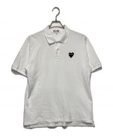 PLAY COMME des GARCONS（プレイコムデギャルソン）の古着「PLAY POLO SHIRT」｜ホワイト