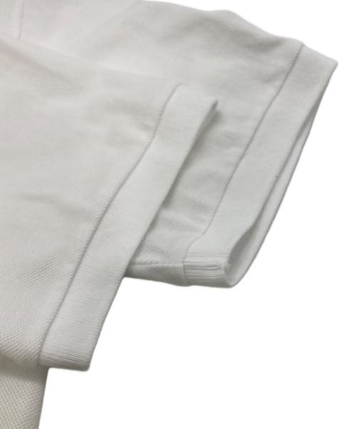 PLAY COMME des GARCONS（プレイコムデギャルソン）PLAY COMME des GARCONS (プレイコムデギャルソン) PLAY POLO SHIRT ホワイト サイズ:XLの古着・服飾アイテム