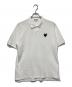 PLAY COMME des GARCONS（プレイコムデギャルソン）の古着「PLAY POLO SHIRT」｜ホワイト