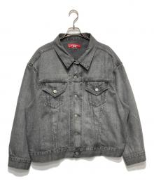 JUNYA WATANABE MAN×LEVI'S（ジュンヤワタナベマン×リーバイス）の古着「Wネーム デニムジャケット」｜グレー