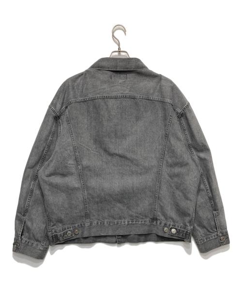 JUNYA WATANABE MAN（ジュンヤワタナベマン）JUNYA WATANABE MAN (ジュンヤワタナベマン) LEVI'S (リーバイス) Wネーム デニムジャケット グレー サイズ:Sの古着・服飾アイテム