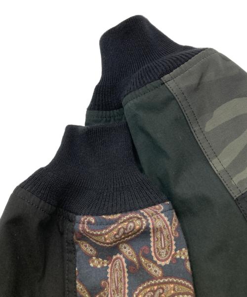 COMME des GARCONS HOMME（コムデギャルソン オム）COMME des GARCONS HOMME (コムデギャルソン オム) Cotton Nylon Back Satin ジャケット ブラック サイズ:Lの古着・服飾アイテム