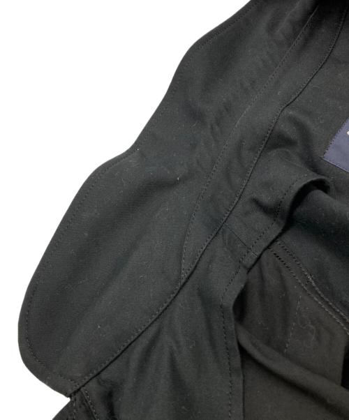 COMME des GARCONS HOMME（コムデギャルソン オム）COMME des GARCONS HOMME (コムデギャルソン オム) Cotton Nylon Back Satin ジャケット ブラック サイズ:Lの古着・服飾アイテム