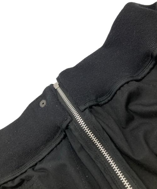 COMME des GARCONS HOMME（コムデギャルソン オム）COMME des GARCONS HOMME (コムデギャルソン オム) Cotton Nylon Back Satin ジャケット ブラック サイズ:Lの古着・服飾アイテム