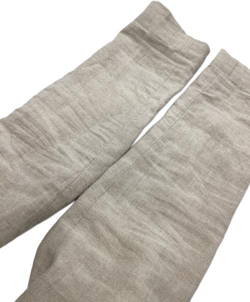 YOHJI YAMAMOTO（ヨウジヤマモト）YOHJI YAMAMOTO (ヨウジヤマモト) リネンテーラードジャケット ベージュ サイズ:1の古着・服飾アイテム