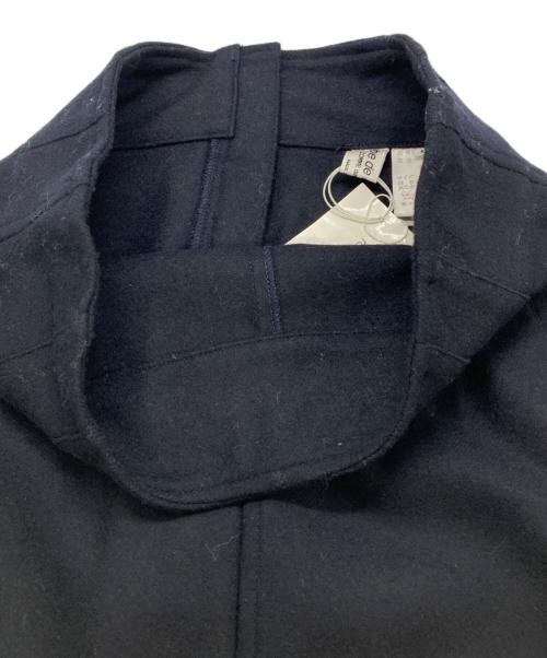 ROBE DE CHAMBRE COMME DES GARCONS（ローブドシャンブル コムデギャルソン）ROBE DE CHAMBRE COMME DES GARCONS (ローブドシャンブル コムデギャルソン) ウールタイトスカート ネイビー サイズ:S 未使用品の古着・服飾アイテム