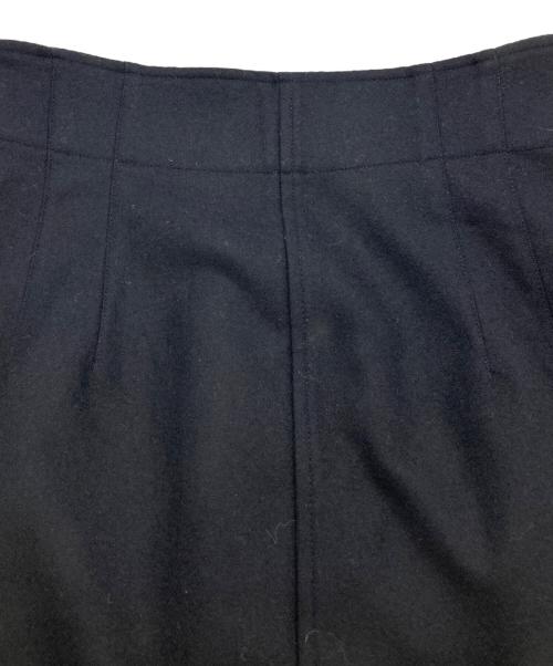 ROBE DE CHAMBRE COMME DES GARCONS（ローブドシャンブル コムデギャルソン）ROBE DE CHAMBRE COMME DES GARCONS (ローブドシャンブル コムデギャルソン) ウールタイトスカート ネイビー サイズ:S 未使用品の古着・服飾アイテム
