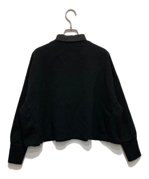 LE PHIL（ル フィル）LE PHIL (ル フィル) BIGポロプルオーバー ブラック サイズ:Fの古着・服飾アイテム