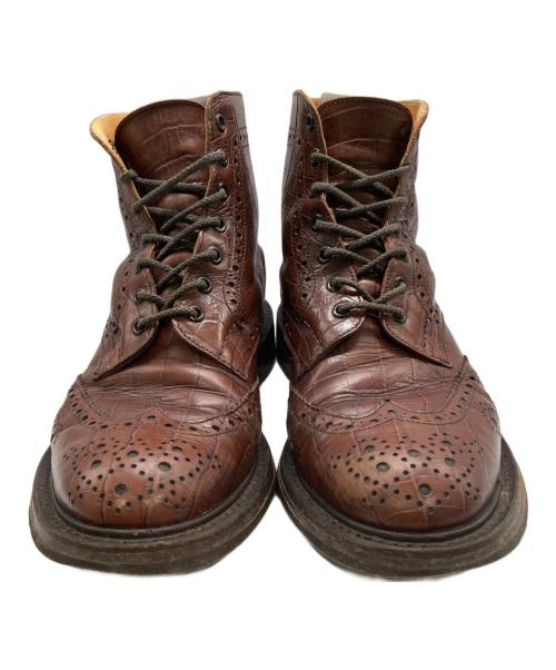 Tricker's（トリッカーズ）Tricker's (トリッカーズ) PAUL SMITH (ポールスミス) カントリーブーツ ブラウン サイズ:7の古着・服飾アイテム