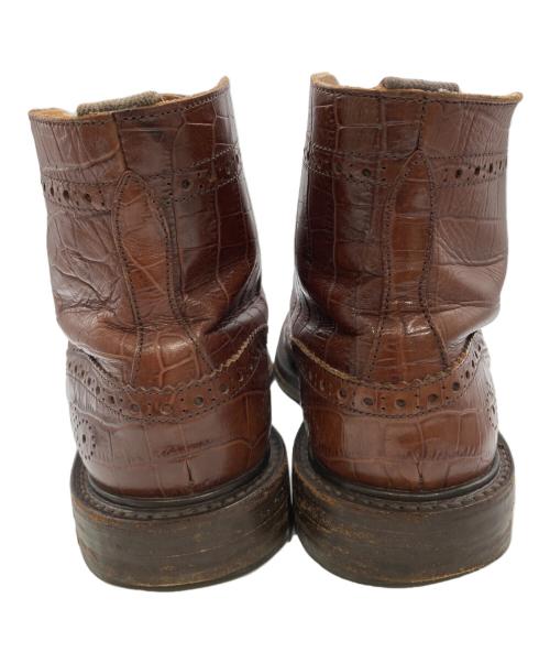 Tricker's（トリッカーズ）Tricker's (トリッカーズ) PAUL SMITH (ポールスミス) カントリーブーツ ブラウン サイズ:7の古着・服飾アイテム