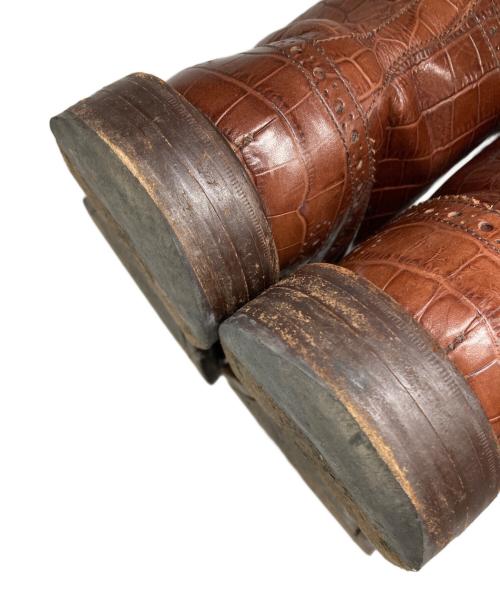 Tricker's（トリッカーズ）Tricker's (トリッカーズ) PAUL SMITH (ポールスミス) カントリーブーツ ブラウン サイズ:7の古着・服飾アイテム