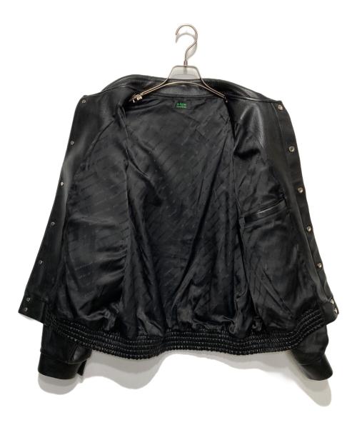 A FEW GOOD KIDS（アフューグッドキッズ）A FEW GOOD KIDS (アフューグッドキッズ) フェイクレザージャケット ブラック サイズ:Lの古着・服飾アイテム