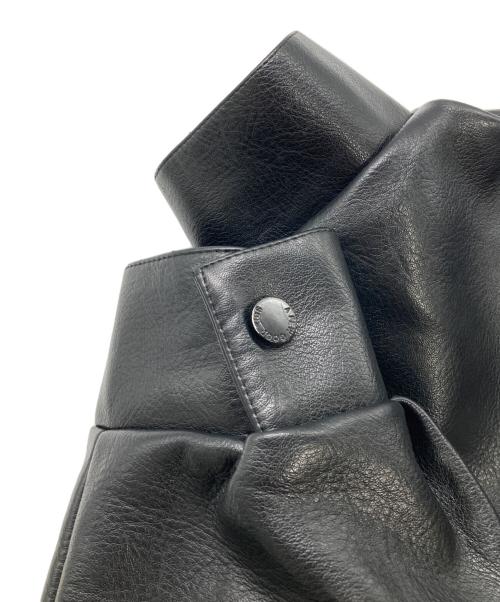 A FEW GOOD KIDS（アフューグッドキッズ）A FEW GOOD KIDS (アフューグッドキッズ) フェイクレザージャケット ブラック サイズ:Lの古着・服飾アイテム