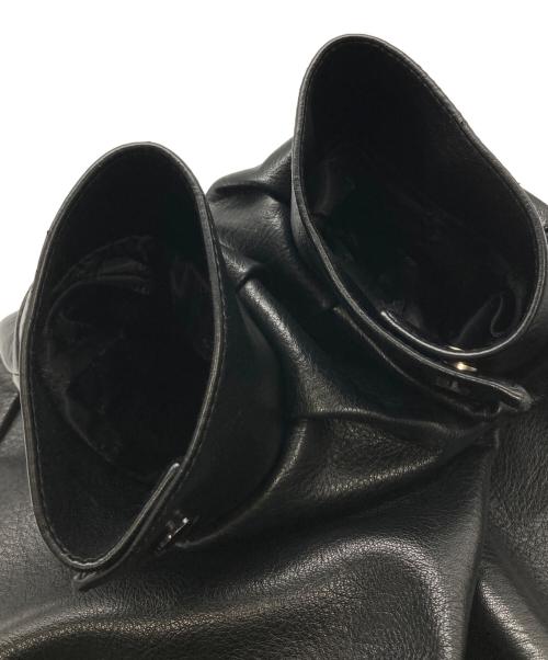 A FEW GOOD KIDS（アフューグッドキッズ）A FEW GOOD KIDS (アフューグッドキッズ) フェイクレザージャケット ブラック サイズ:Lの古着・服飾アイテム